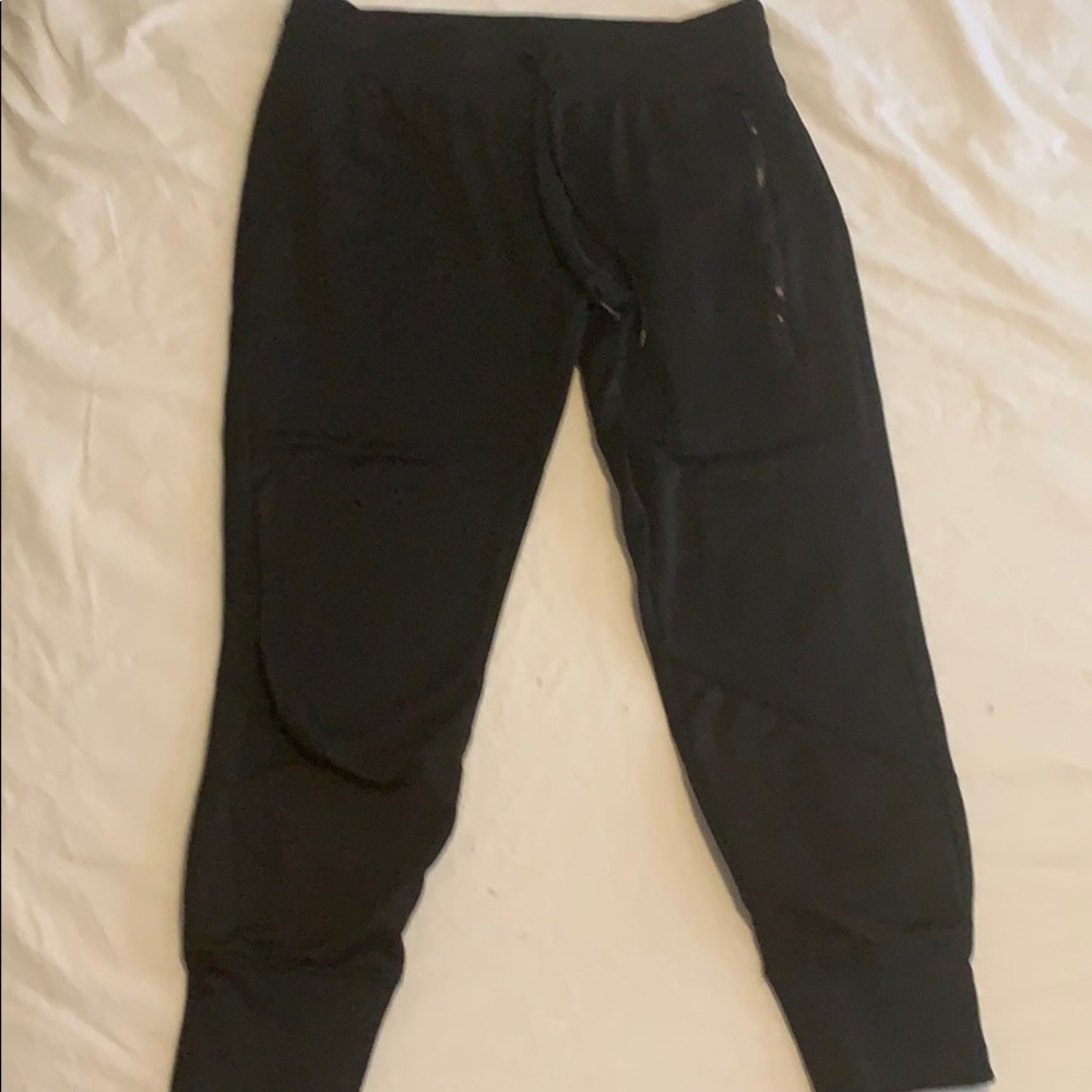 Black sweat pants